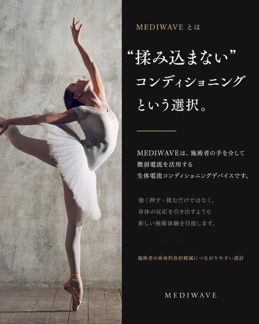 生体電流コンディショニングデバイスMEDIWAVE