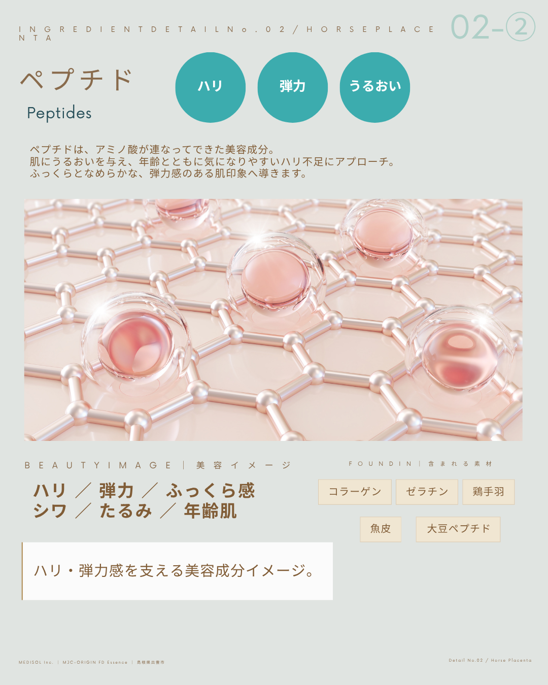 出雲MEDISOL MJC-ORIGIN FD essence〈ヒト幹細胞培養上清FDエッセンス×高濃度熟成ホースプラセンタ〉１セット５回分